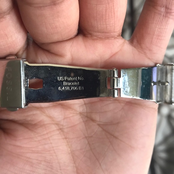 Fossil | Resin Bracelet White Glitz Watch - Picture 5 of 5